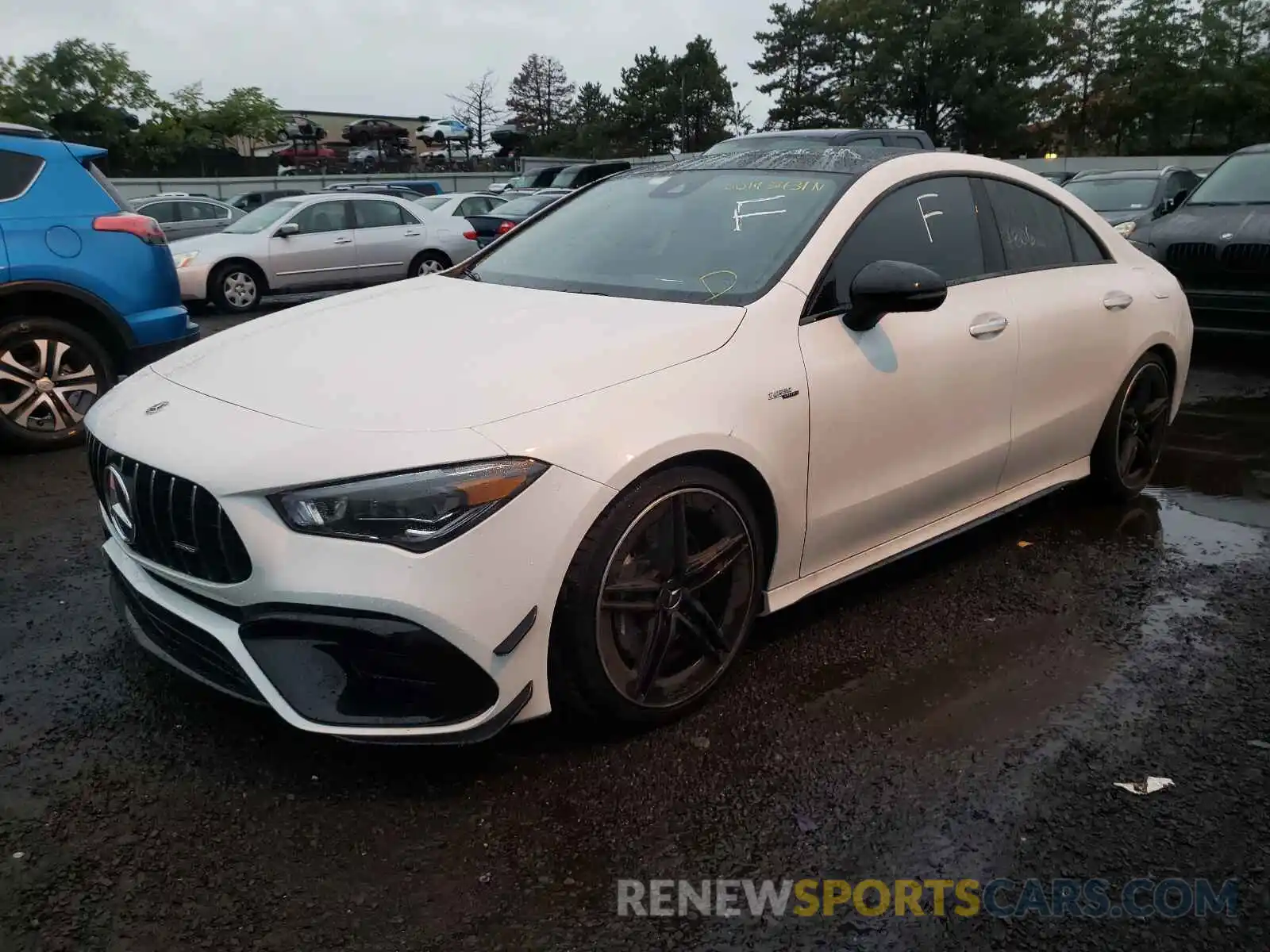 2 Photograph of a damaged car W1K5J5DB3MN186854 MERCEDES-BENZ CLA-CLASS 2021