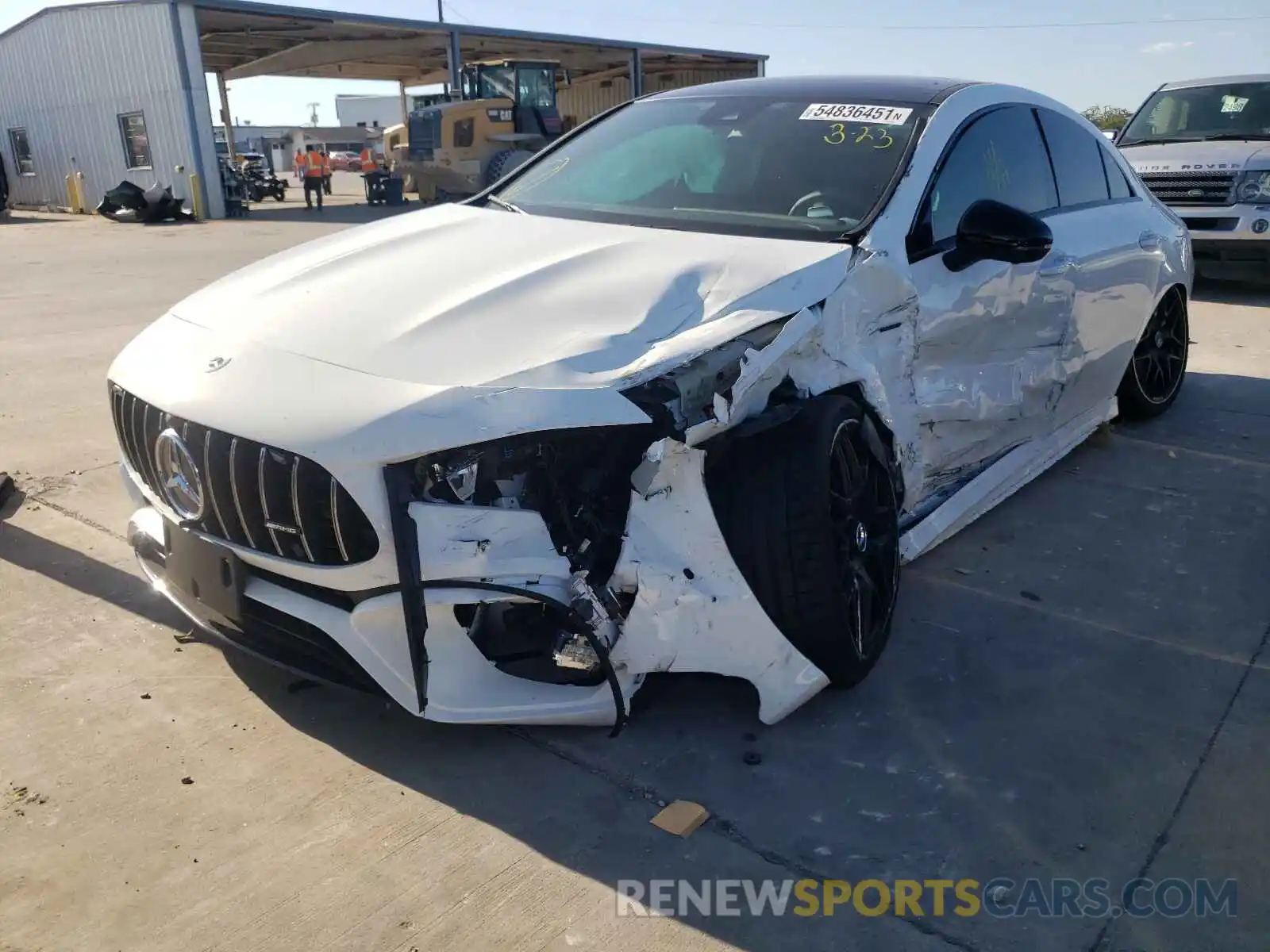 2 Photograph of a damaged car W1K5J5DB3MN197076 MERCEDES-BENZ CLA-CLASS 2021