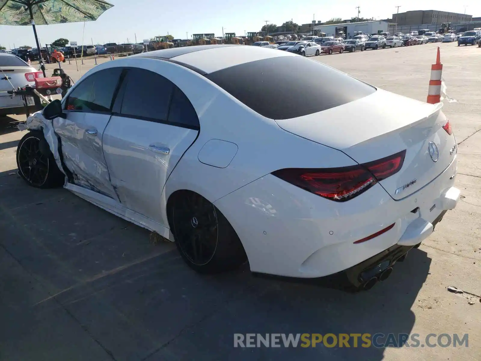 3 Photograph of a damaged car W1K5J5DB3MN197076 MERCEDES-BENZ CLA-CLASS 2021