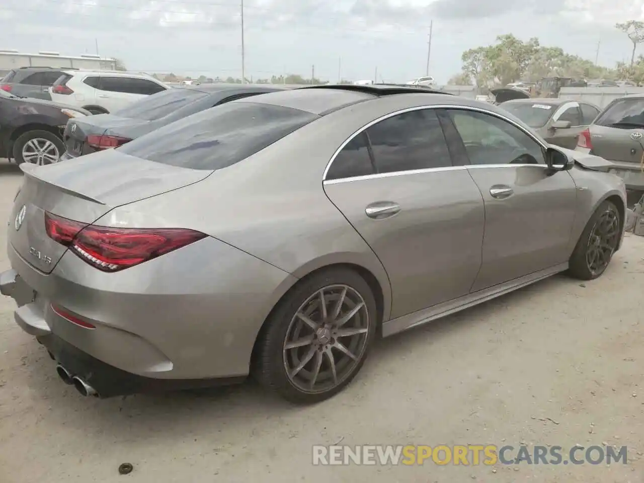 4 Photograph of a damaged car W1K5J5DB7MN131405 MERCEDES-BENZ CLA-CLASS 2021