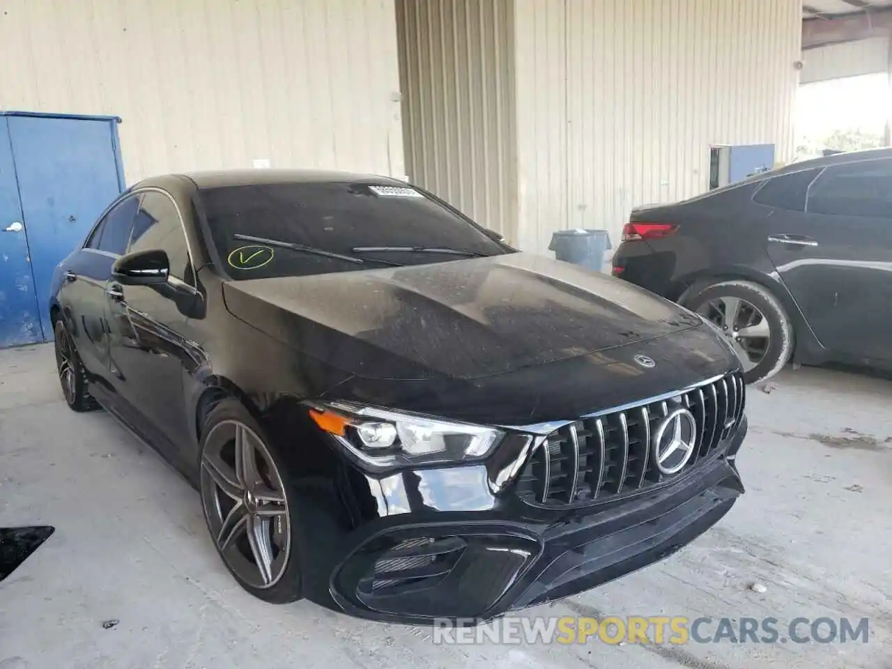 1 Photograph of a damaged car W1K5J5DB7MN188817 MERCEDES-BENZ CLA-CLASS 2021