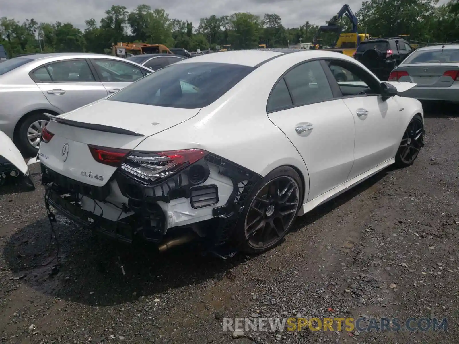 4 Photograph of a damaged car W1K5J5DB9MN196076 MERCEDES-BENZ CLA-CLASS 2021