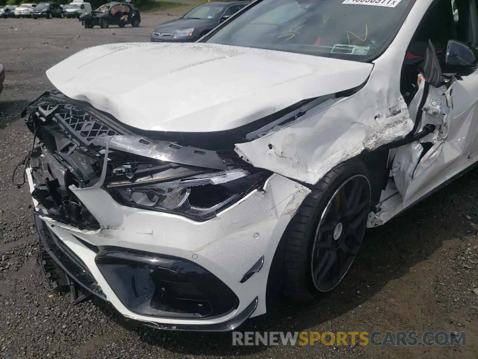 9 Photograph of a damaged car W1K5J5DB9MN196076 MERCEDES-BENZ CLA-CLASS 2021