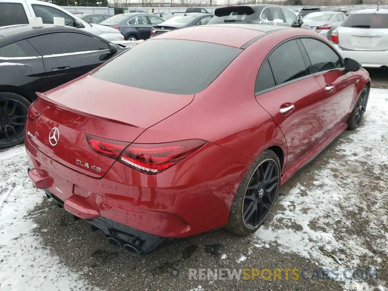 4 Photograph of a damaged car W1K5J5DB9MN211529 MERCEDES-BENZ CLA-CLASS 2021