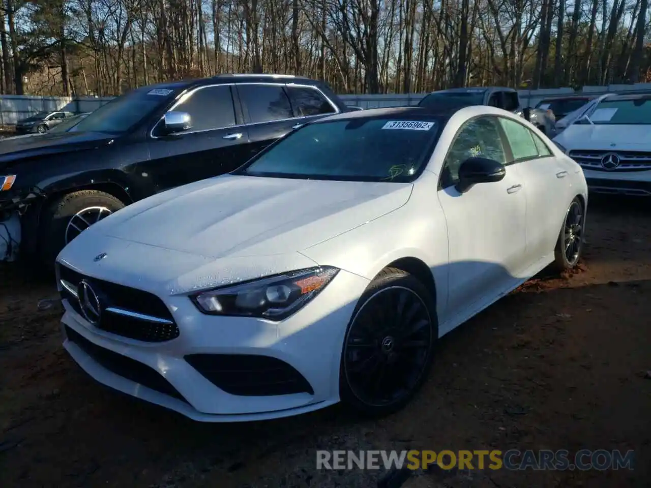 2 Photograph of a damaged car W1K5J4GB1NN250221 MERCEDES-BENZ CLA-CLASS 2022