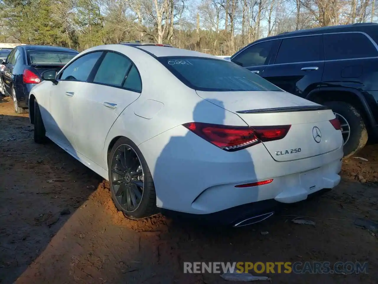 3 Photograph of a damaged car W1K5J4GB1NN250221 MERCEDES-BENZ CLA-CLASS 2022