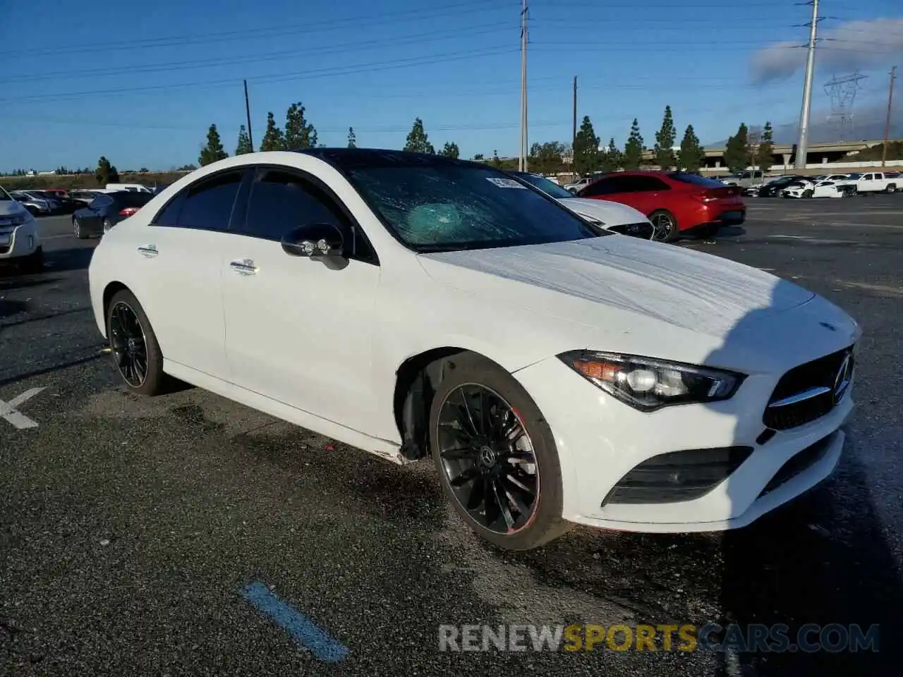 4 Photograph of a damaged car W1K5J4GB1NN294672 MERCEDES-BENZ CLA-CLASS 2022