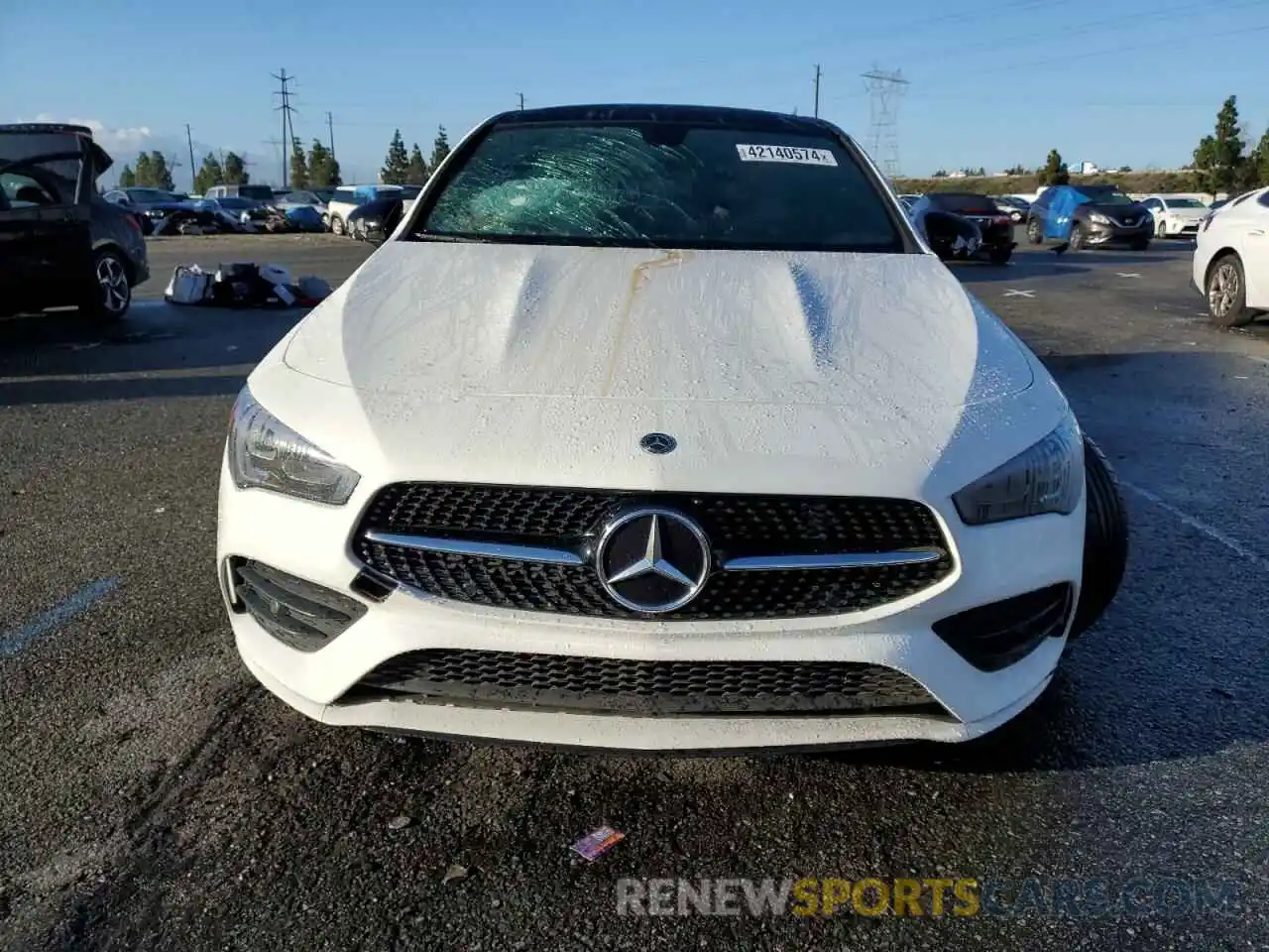 5 Photograph of a damaged car W1K5J4GB1NN294672 MERCEDES-BENZ CLA-CLASS 2022