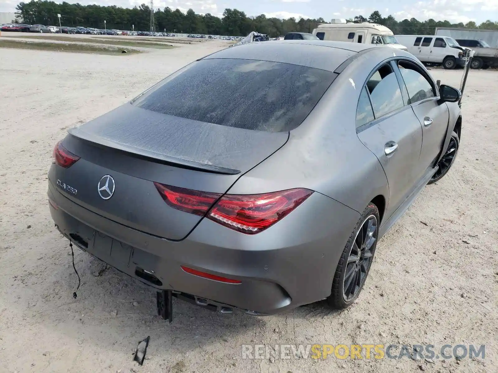 4 Photograph of a damaged car W1K5J4GB6NN247699 MERCEDES-BENZ CLA-CLASS 2022