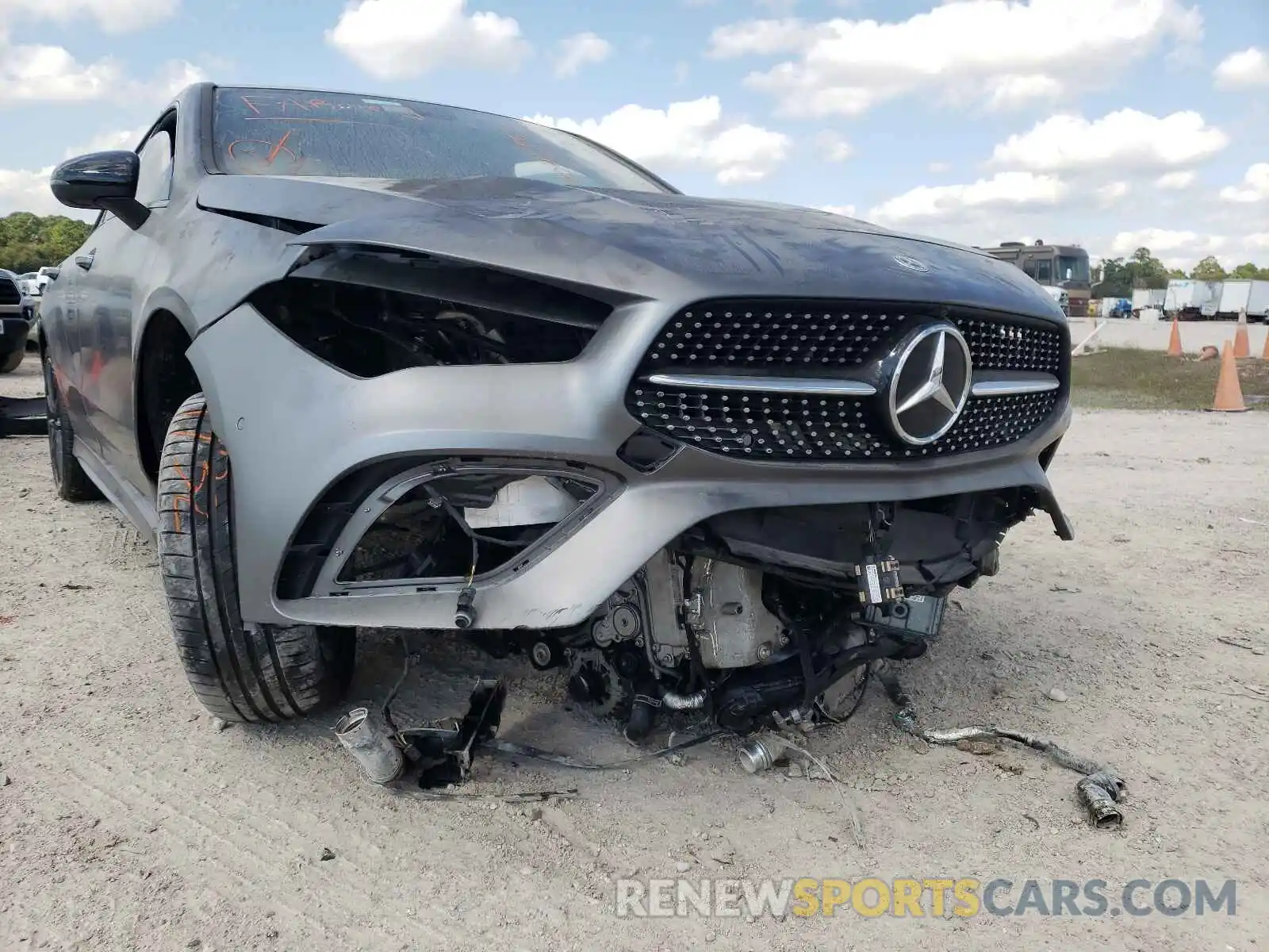 9 Photograph of a damaged car W1K5J4GB6NN247699 MERCEDES-BENZ CLA-CLASS 2022