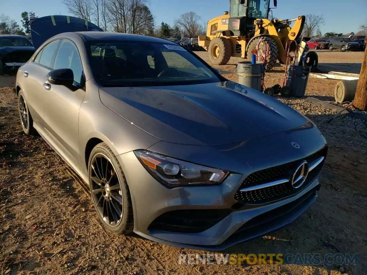 1 Photograph of a damaged car W1K5J4GB7NN250384 MERCEDES-BENZ CLA-CLASS 2022