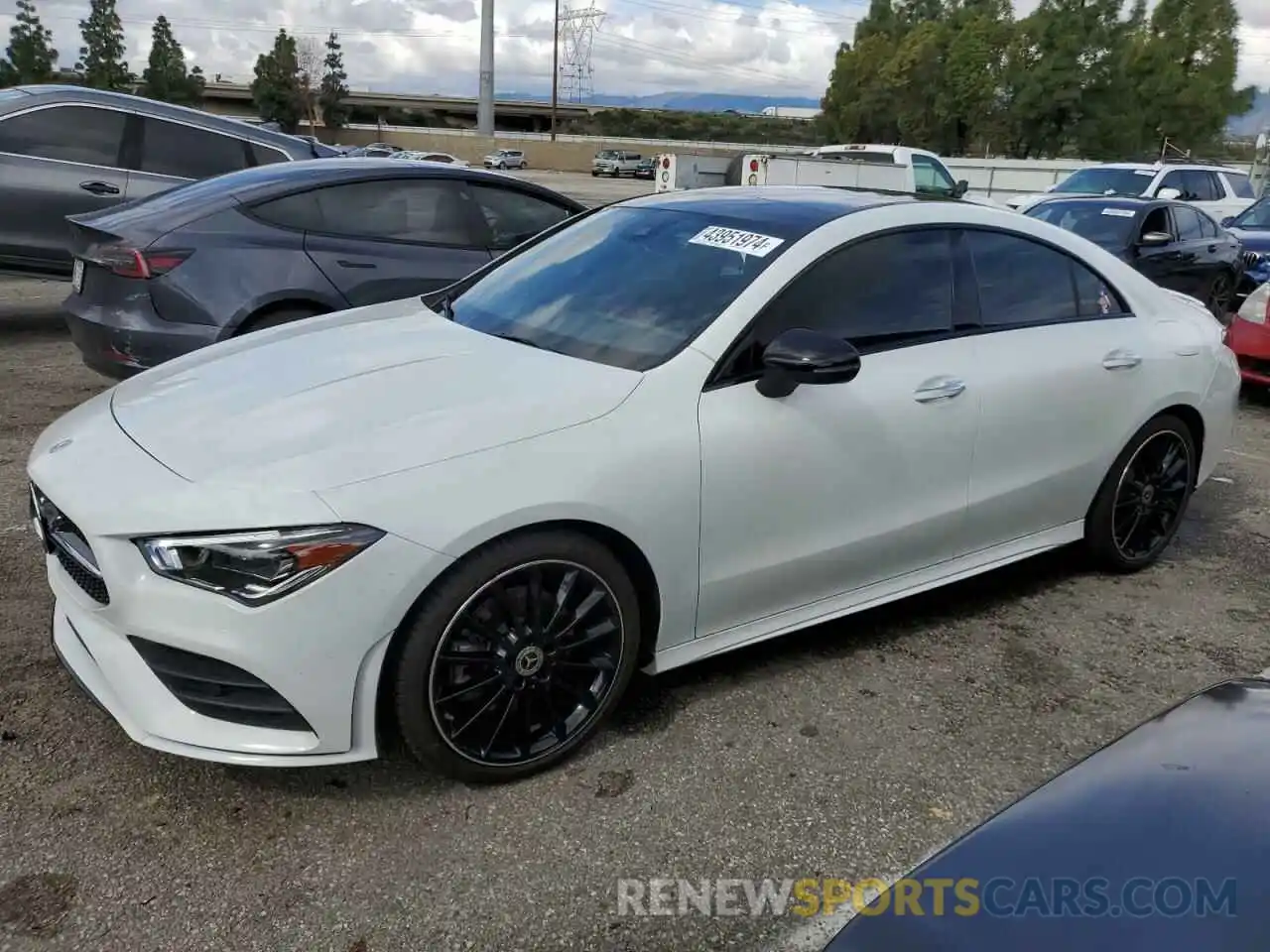 1 Photograph of a damaged car W1K5J4GBXNN320203 MERCEDES-BENZ CLA-CLASS 2022