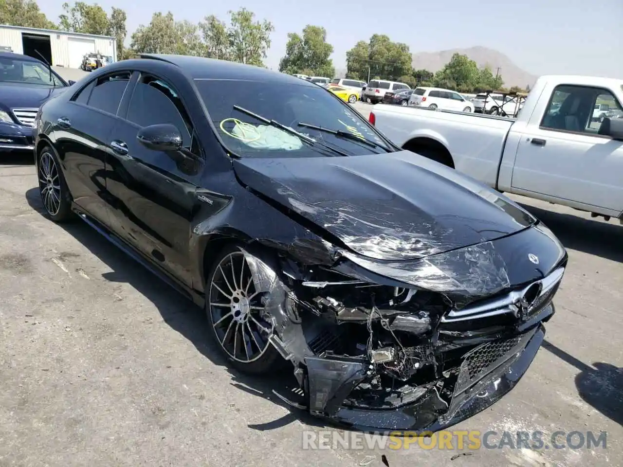 1 Photograph of a damaged car W1K5J5BB5NN288838 MERCEDES-BENZ CLA-CLASS 2022