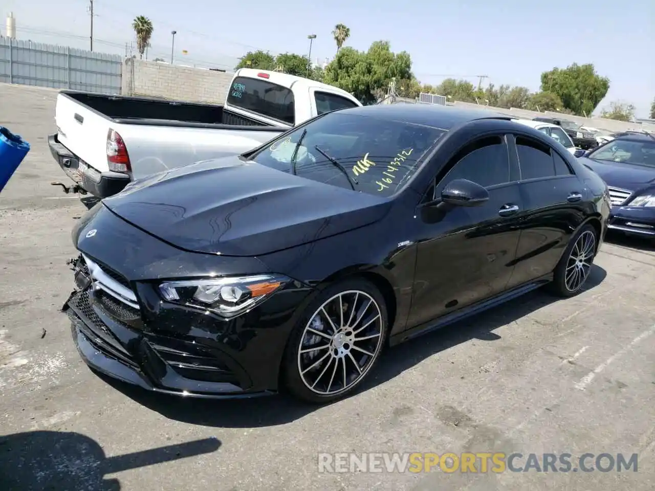 2 Photograph of a damaged car W1K5J5BB5NN288838 MERCEDES-BENZ CLA-CLASS 2022