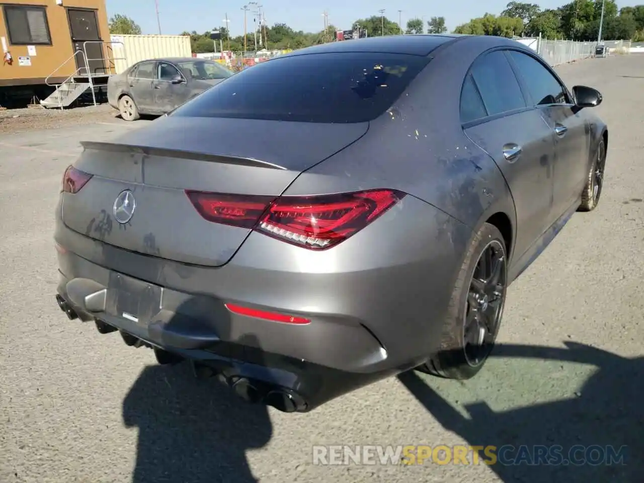 4 Photograph of a damaged car W1K5J5DB2NN284713 MERCEDES-BENZ CLA-CLASS 2022