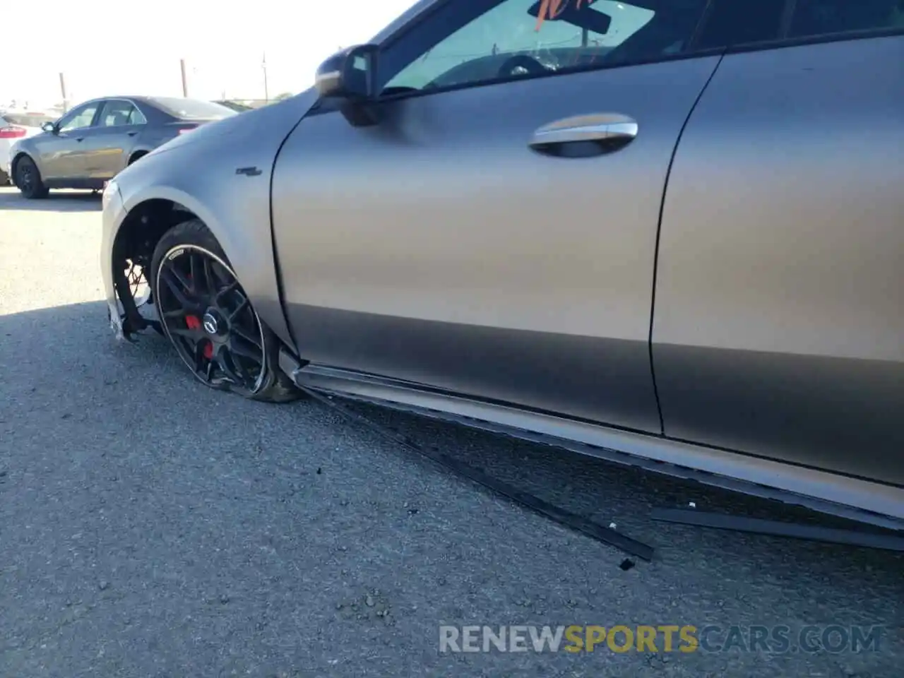 9 Photograph of a damaged car W1K5J5DB2NN284713 MERCEDES-BENZ CLA-CLASS 2022