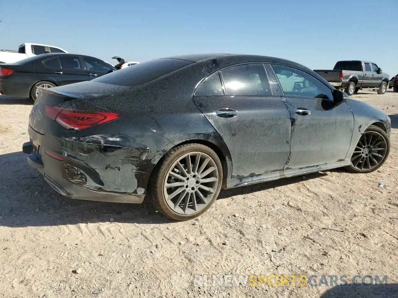 3 Photograph of a damaged car W1K5J4GB1PN348202 MERCEDES-BENZ CLA-CLASS 2023