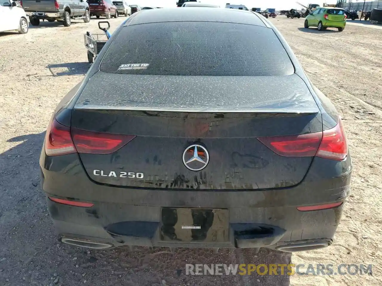 6 Photograph of a damaged car W1K5J4GB1PN348202 MERCEDES-BENZ CLA-CLASS 2023