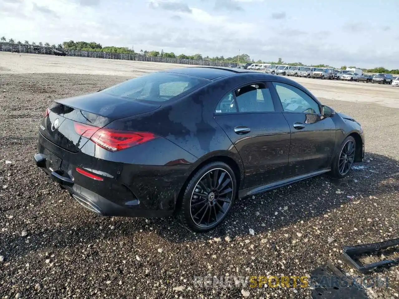 3 Photograph of a damaged car W1K5J4GB4PN393957 MERCEDES-BENZ CLA-CLASS 2023