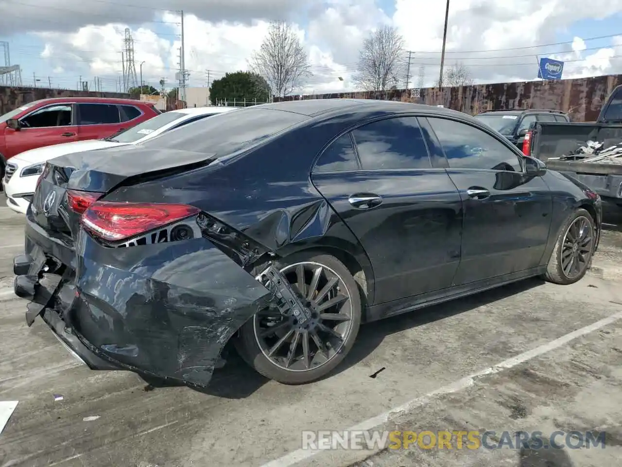 3 Photograph of a damaged car W1K5J4GB5PN384409 MERCEDES-BENZ CLA-CLASS 2023