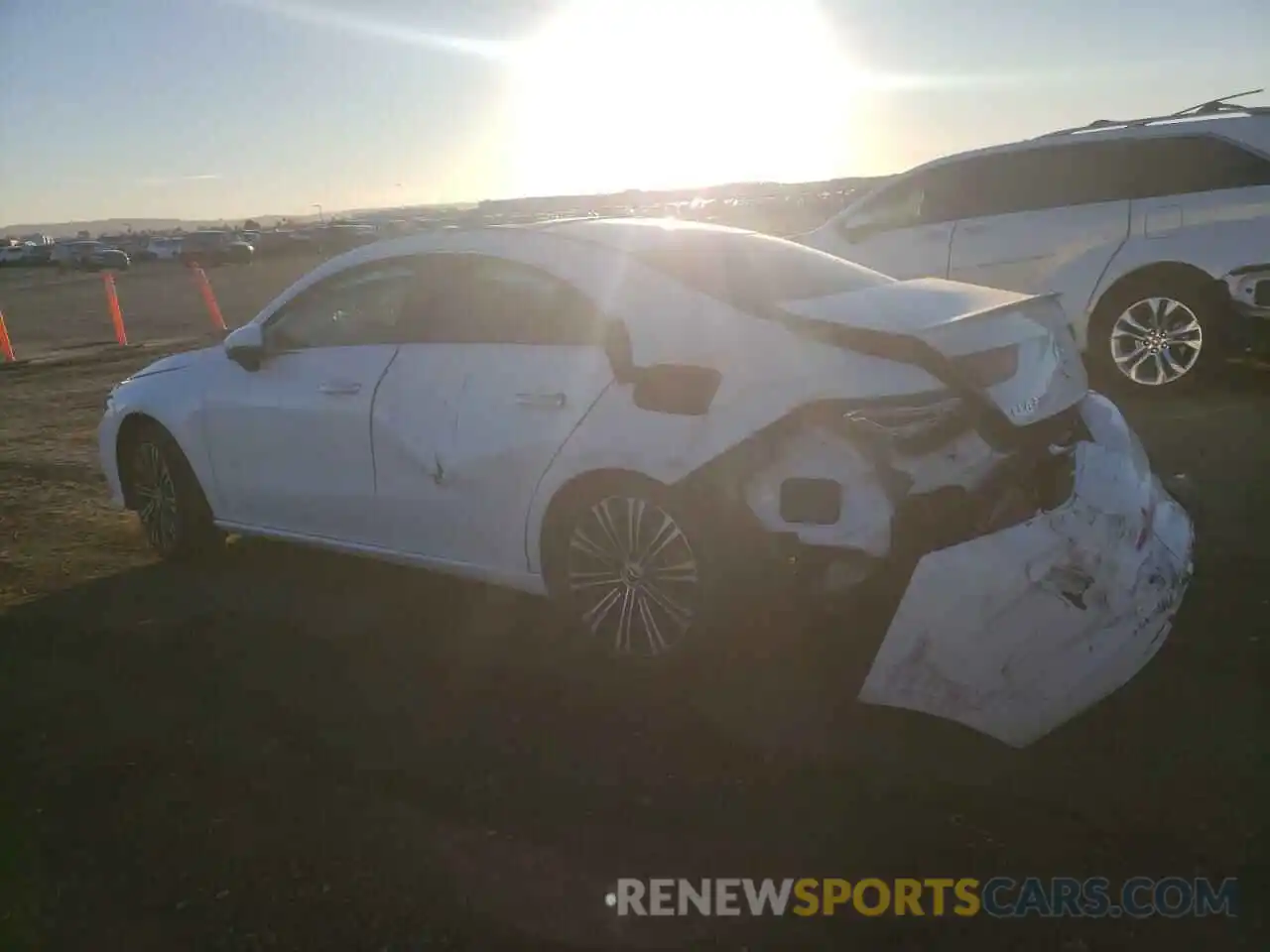 2 Photograph of a damaged car W1K5J4HB0PN411174 MERCEDES-BENZ CLA-CLASS 2023