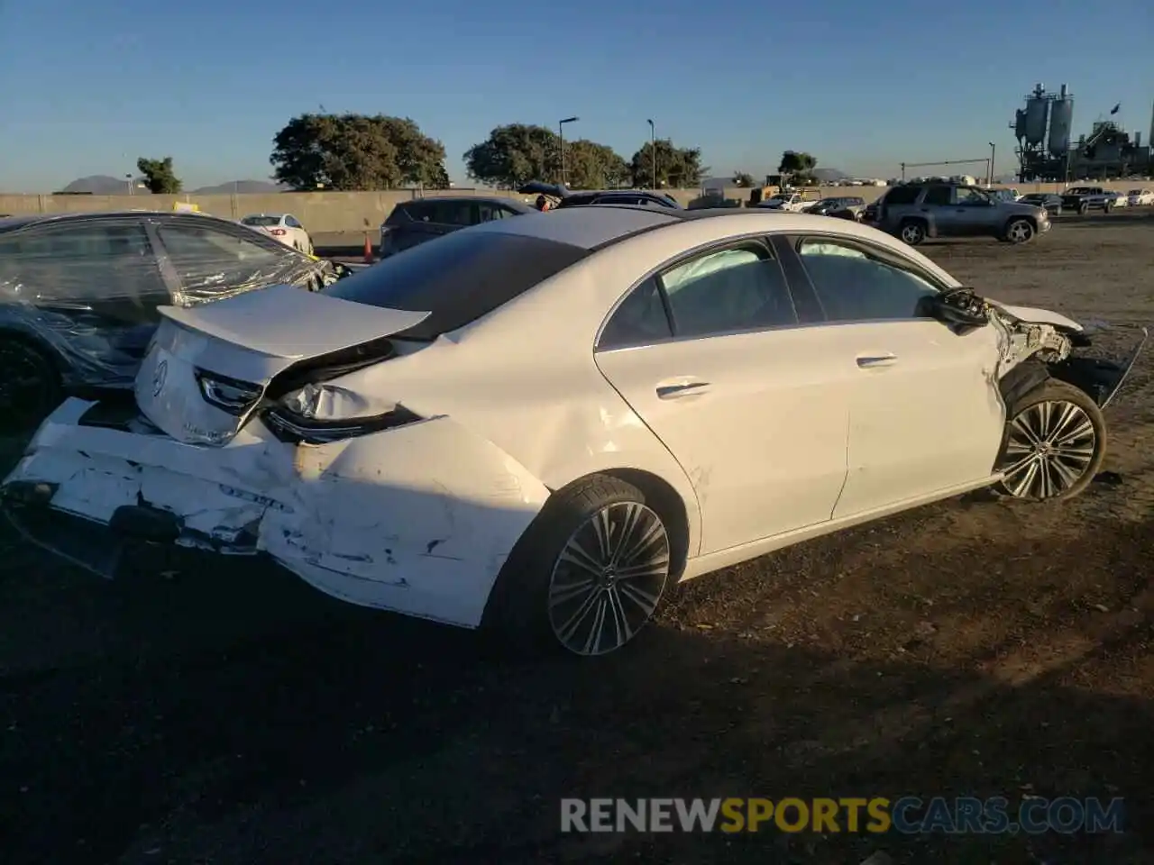 3 Photograph of a damaged car W1K5J4HB0PN411174 MERCEDES-BENZ CLA-CLASS 2023