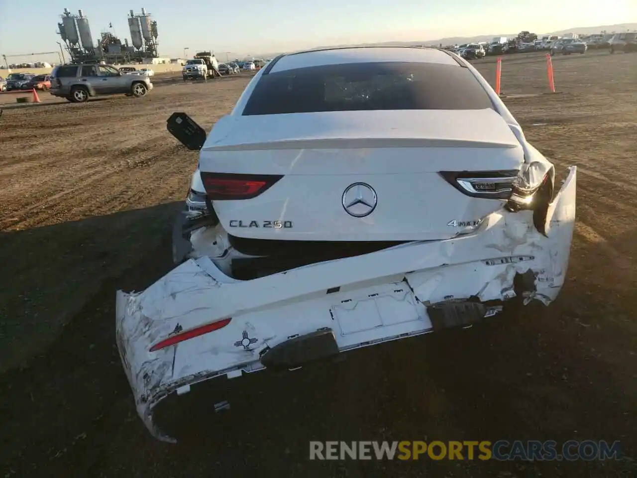 6 Photograph of a damaged car W1K5J4HB0PN411174 MERCEDES-BENZ CLA-CLASS 2023