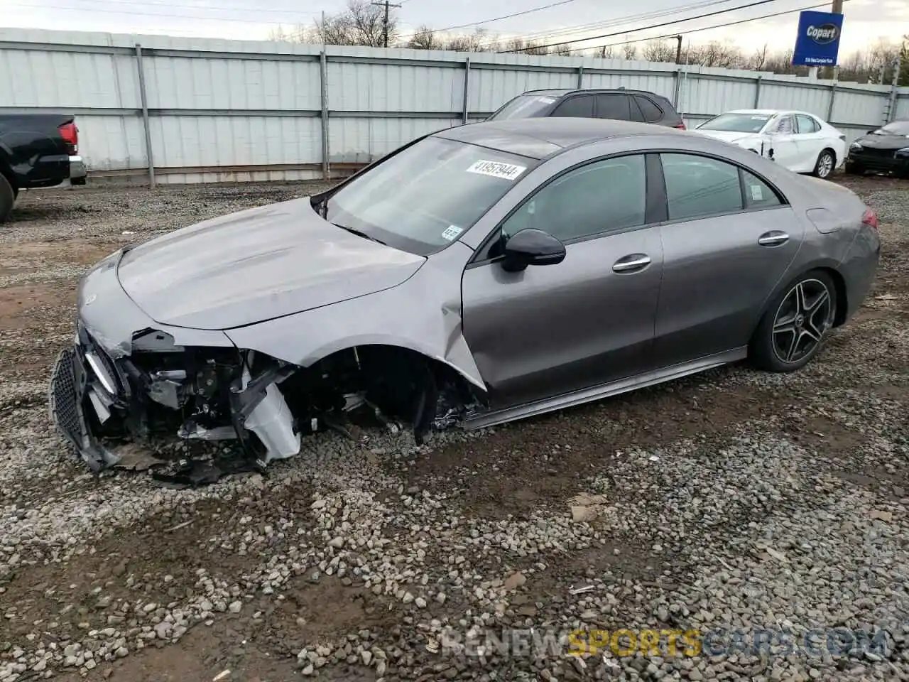 1 Фотография поврежденного автомобиля W1K5J4HB3PN334297 MERCEDES-BENZ CLA-CLASS 2023