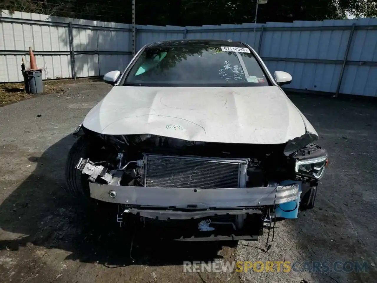 5 Photograph of a damaged car W1K5J4HB5PN337802 MERCEDES-BENZ CLA-CLASS 2023