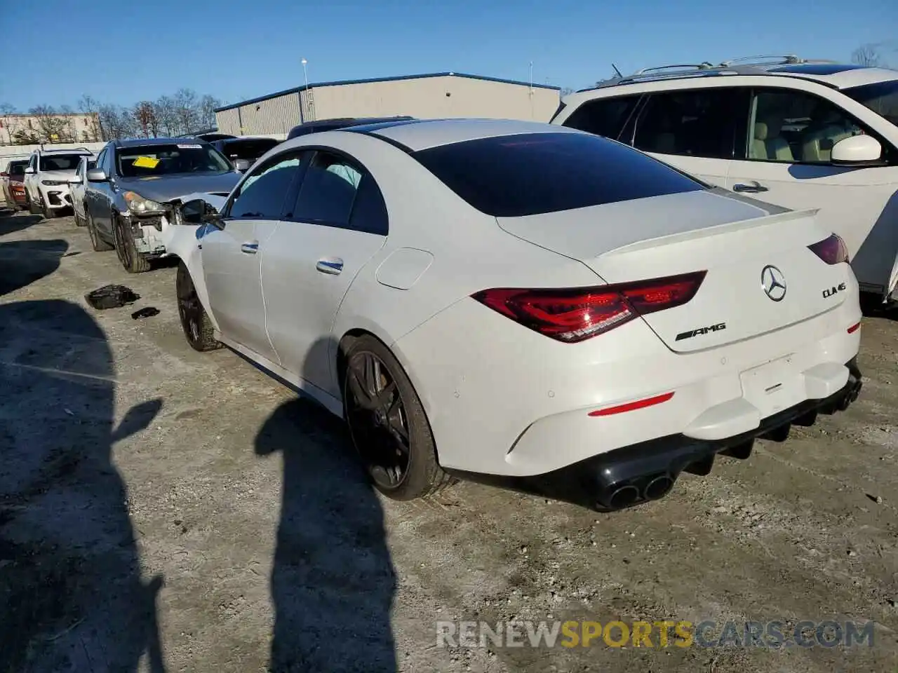 2 Photograph of a damaged car W1K5J5DB3PN379445 MERCEDES-BENZ CLA-CLASS 2023