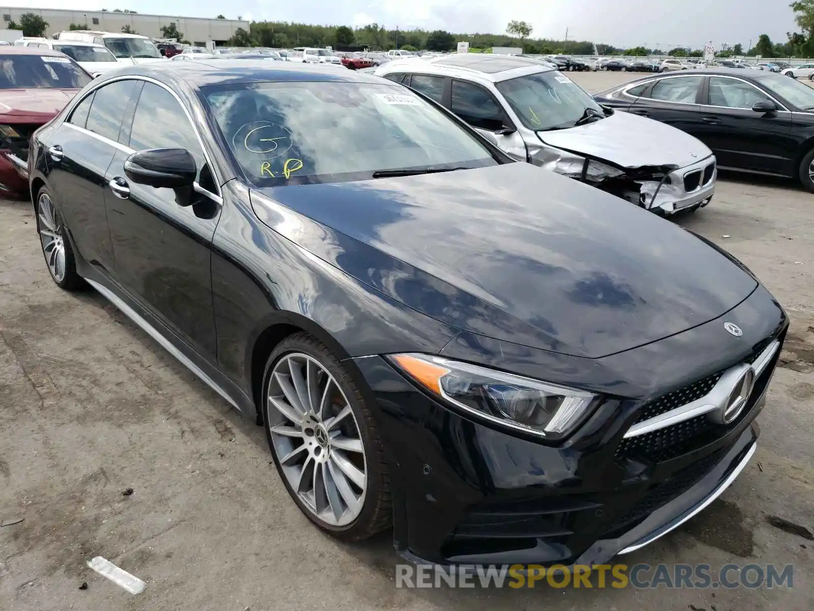 1 Photograph of a damaged car WDD2J5JB1KA027861 MERCEDES-BENZ CLC-CLASS 2019