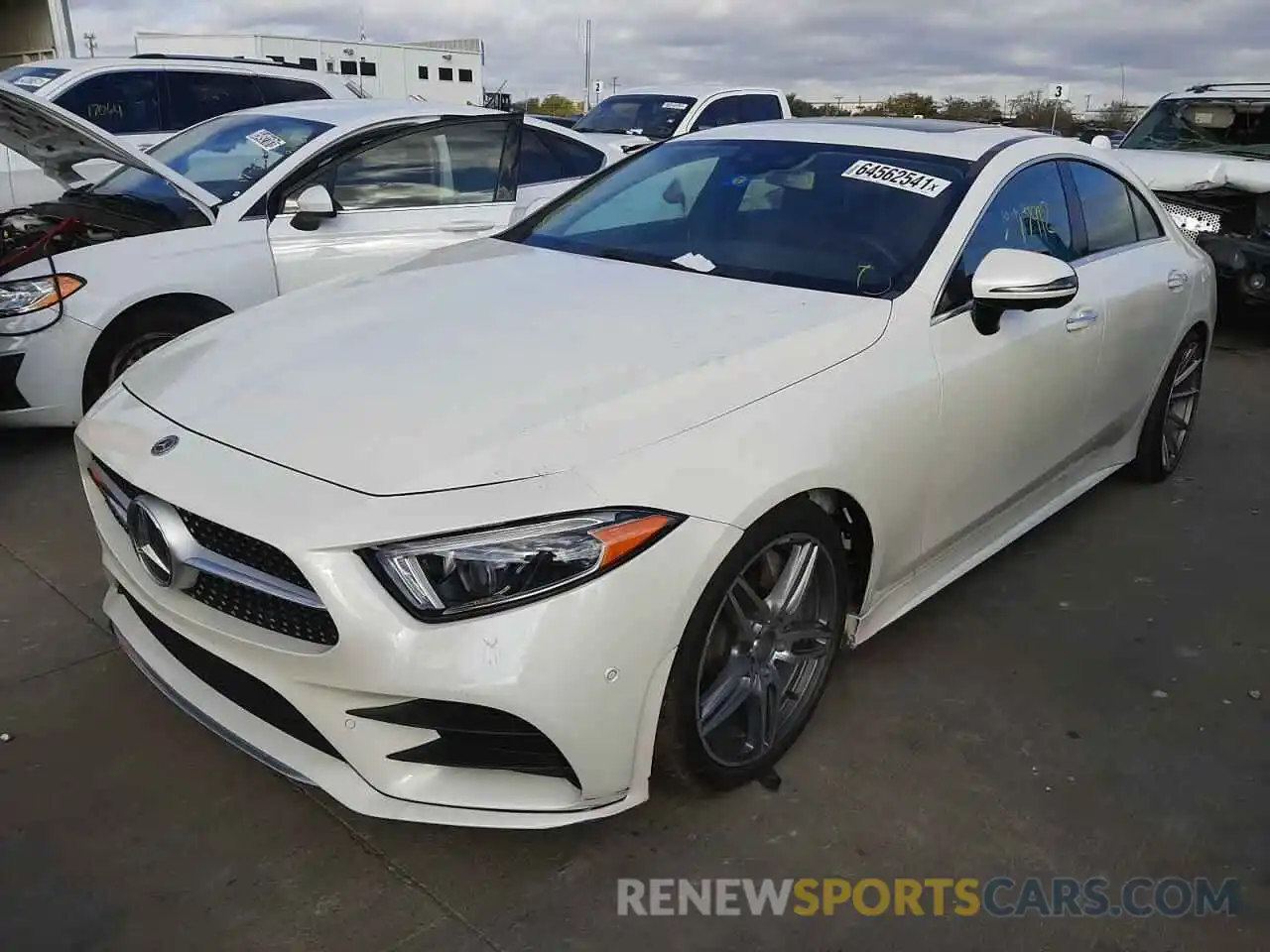 2 Photograph of a damaged car WDD2J5JB1KA033191 MERCEDES-BENZ CLC-CLASS 2019