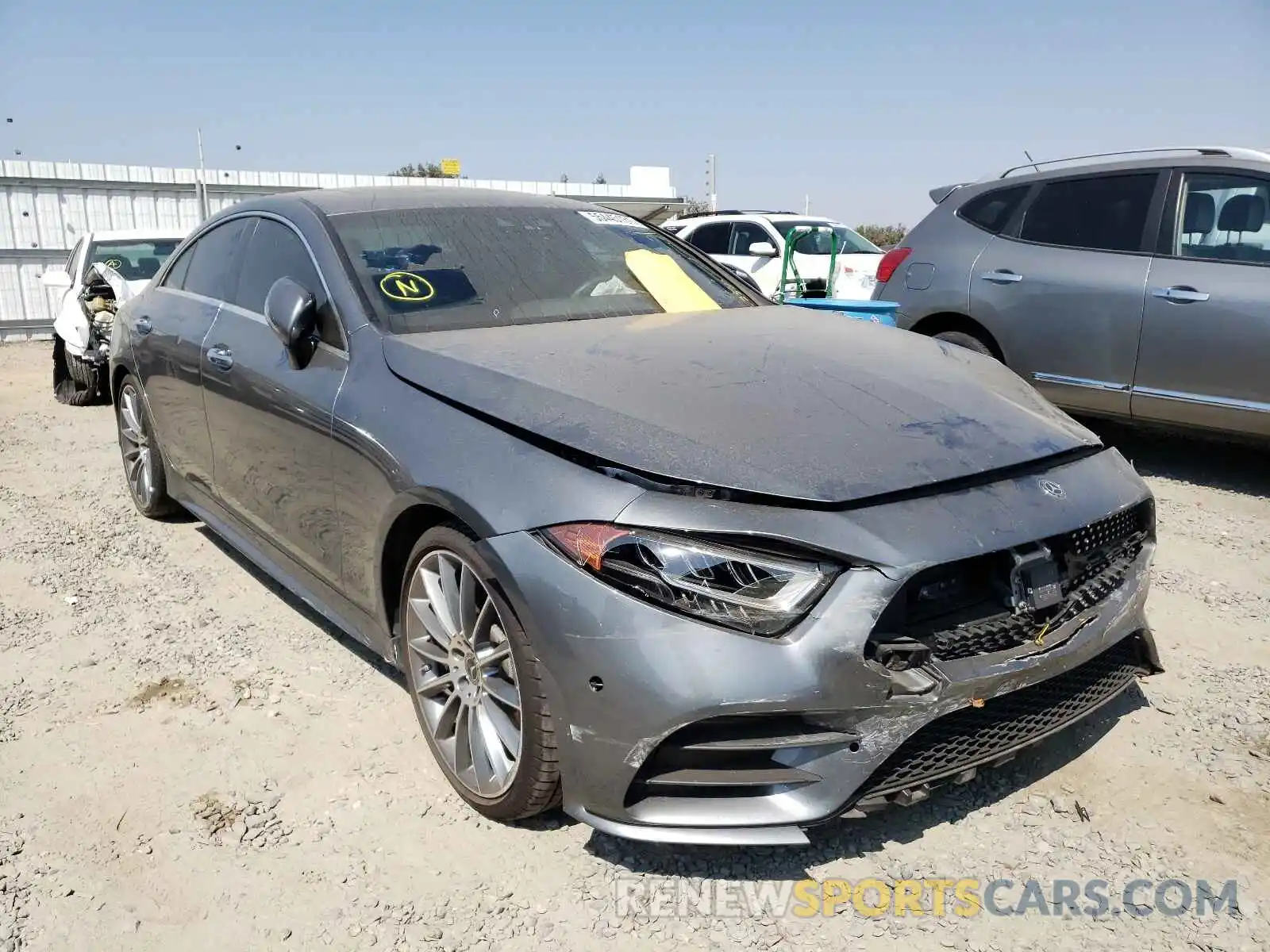 1 Photograph of a damaged car WDD2J5JB1KA034390 MERCEDES-BENZ CLC-CLASS 2019