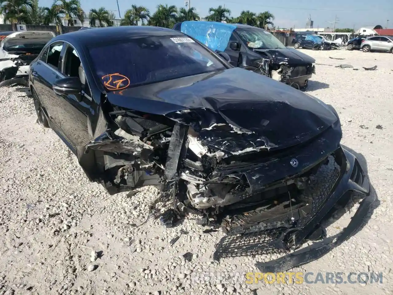 1 Photograph of a damaged car WDD2J5JB6KA012451 MERCEDES-BENZ CLC-CLASS 2019