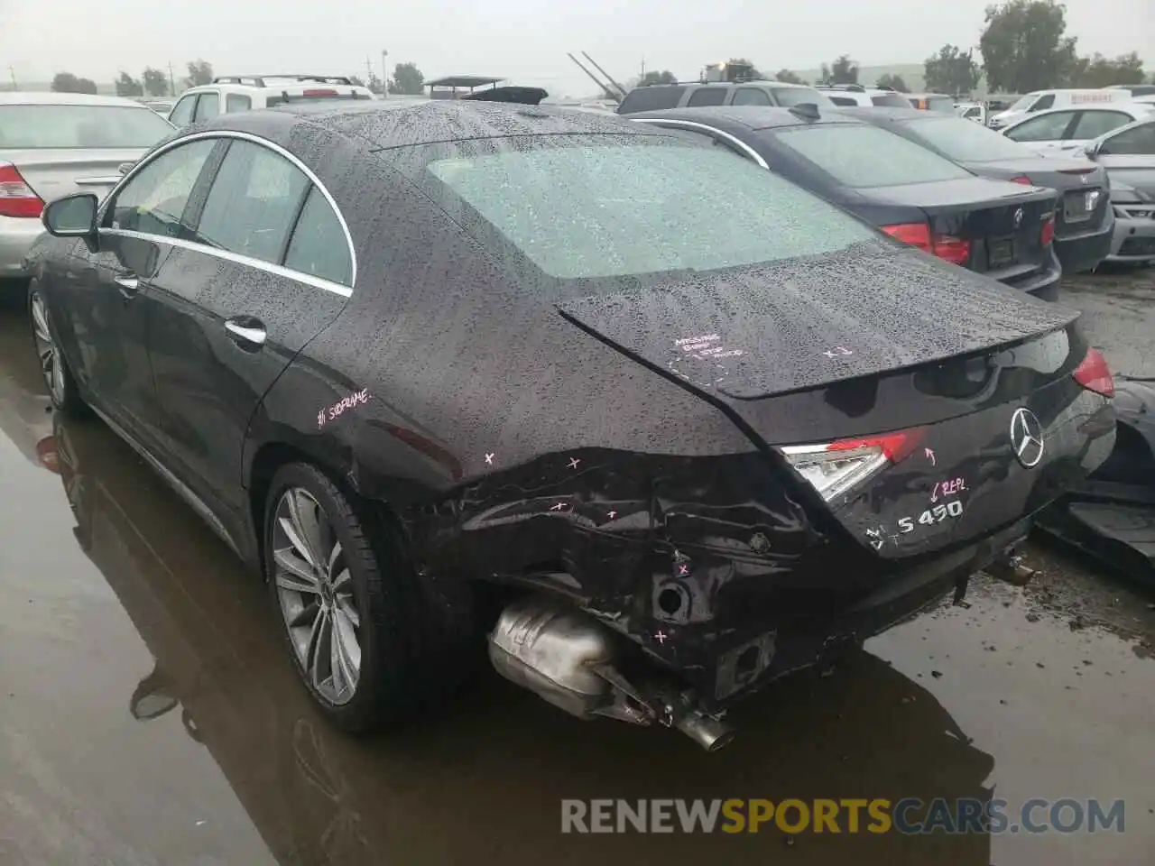 3 Photograph of a damaged car WDD2J5JB6KA014832 MERCEDES-BENZ CLC-CLASS 2019