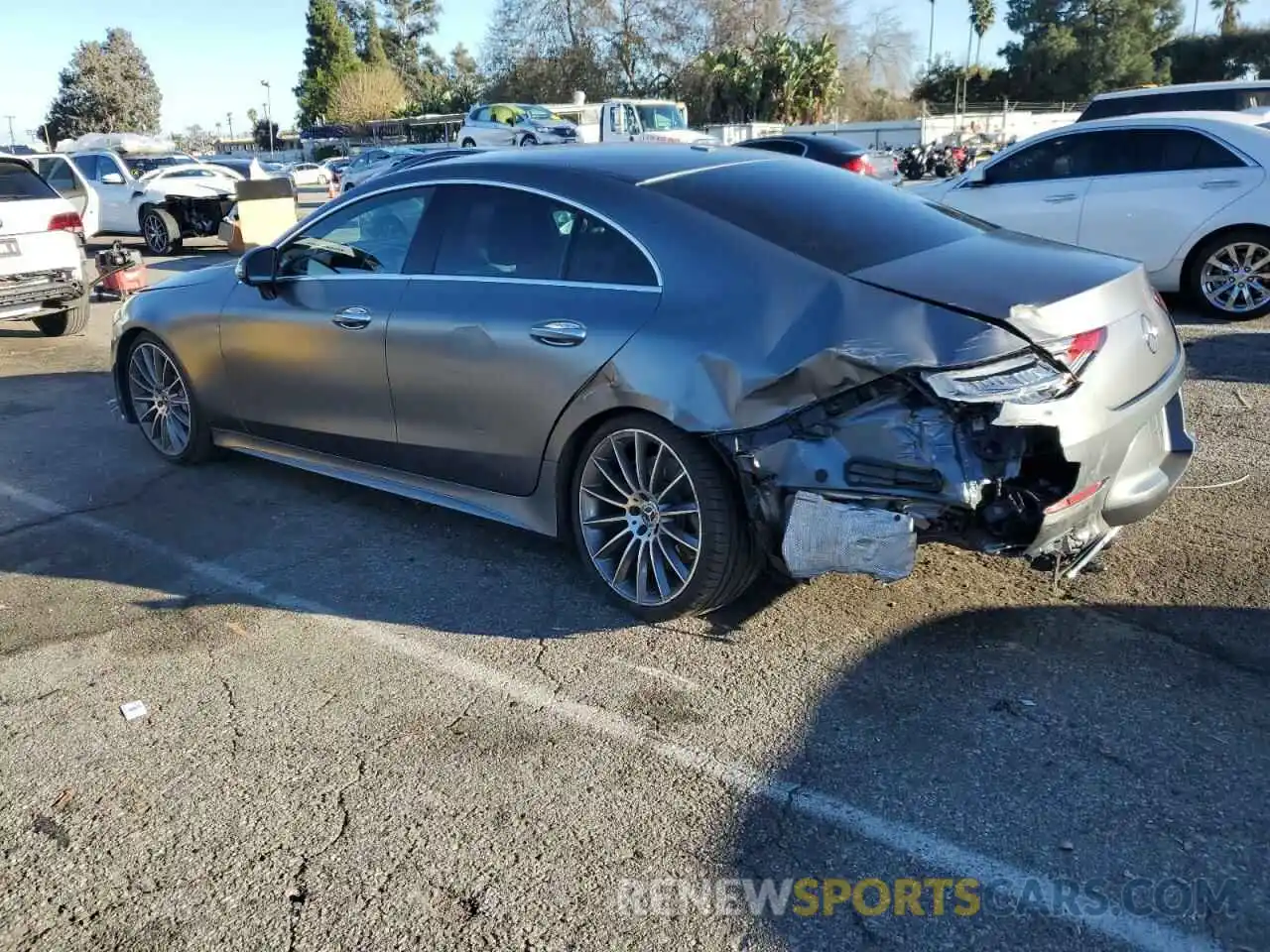 2 Photograph of a damaged car WDD2J5JB7KA030330 MERCEDES-BENZ CLC-CLASS 2019