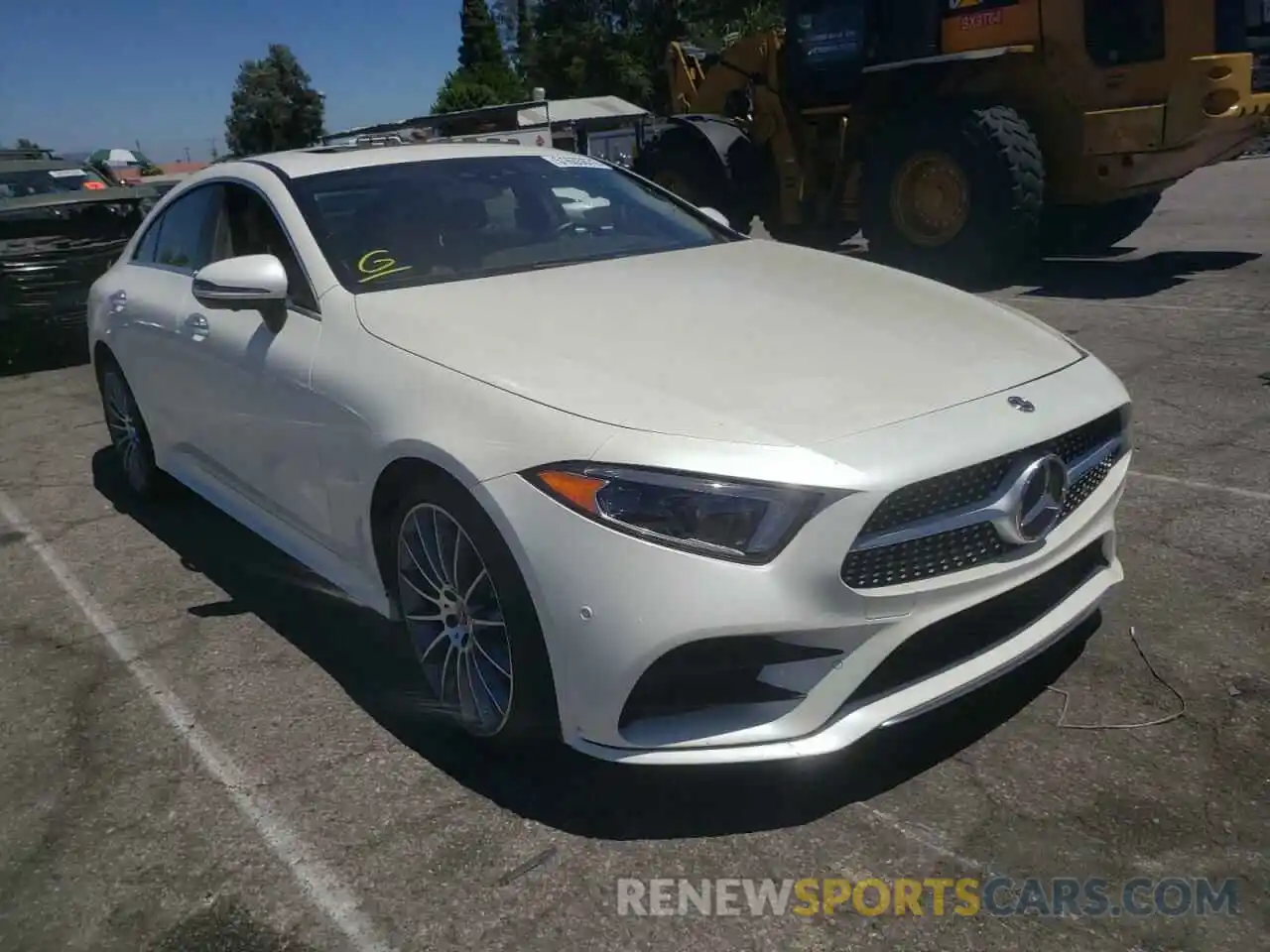 1 Photograph of a damaged car WDD2J5JB9KA041555 MERCEDES-BENZ CLC-CLASS 2019