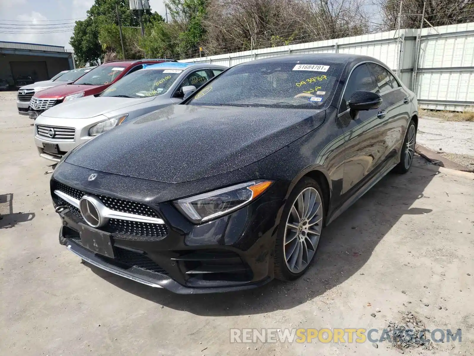 2 Photograph of a damaged car WDD2J5JBXKA043489 MERCEDES-BENZ CLC-CLASS 2019