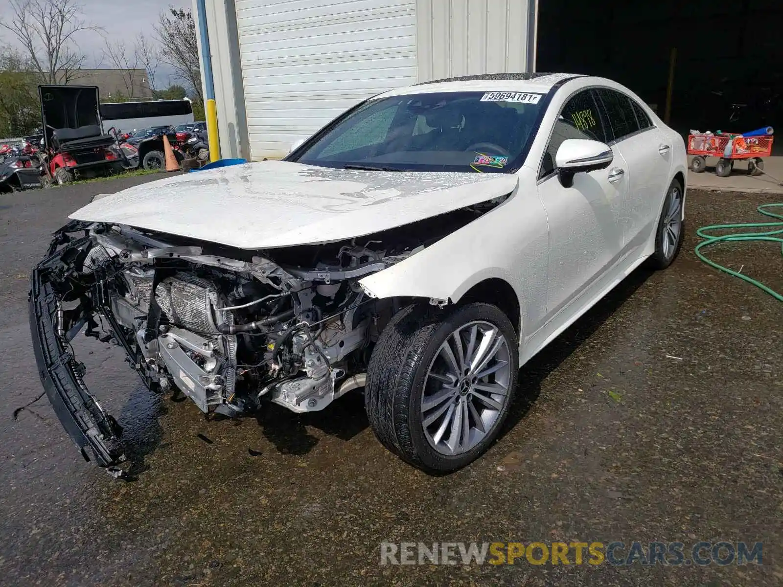 2 Photograph of a damaged car WDD2J5KB0KA029874 MERCEDES-BENZ CLC-CLASS 2019