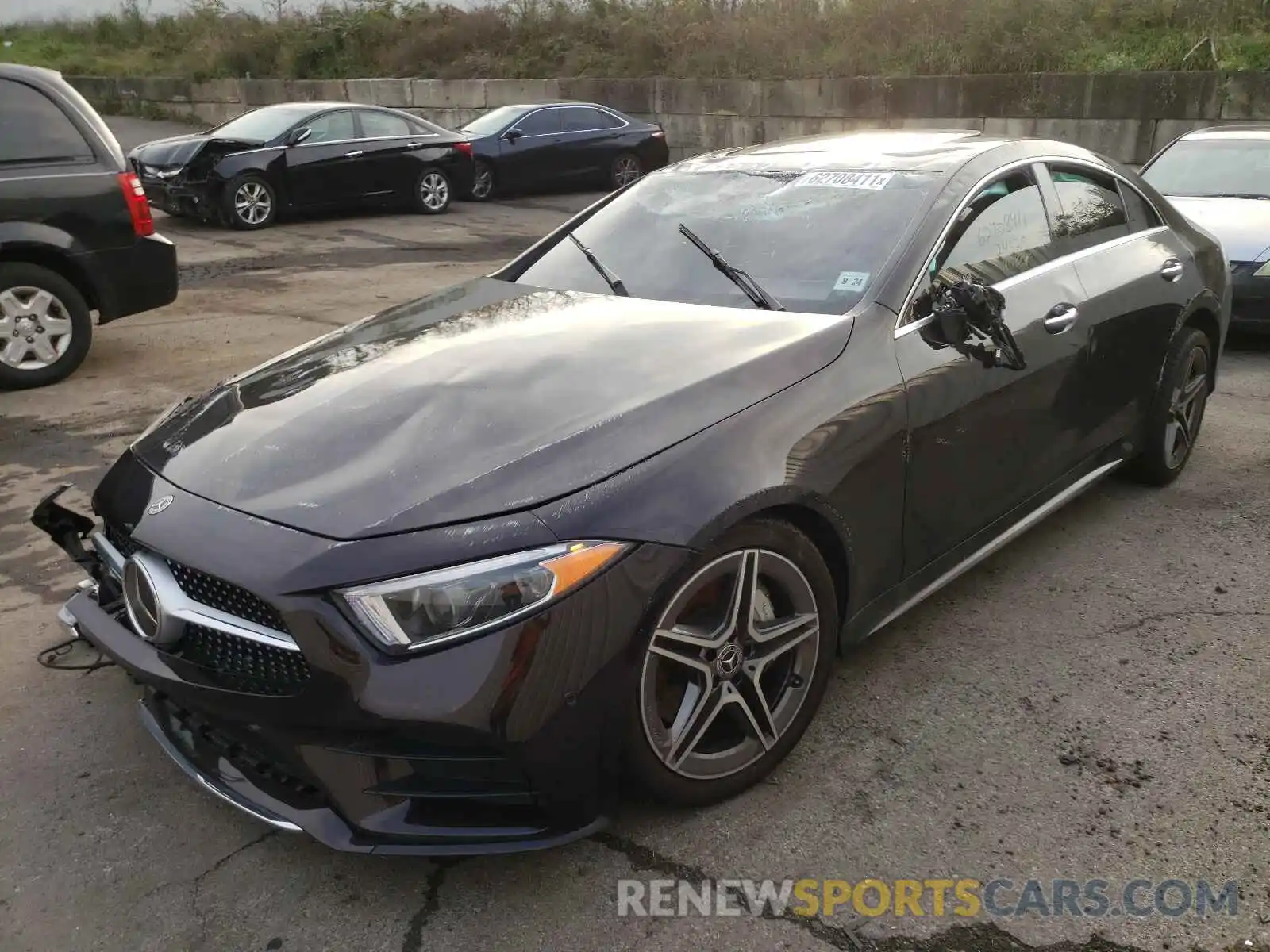 2 Photograph of a damaged car WDD2J5KB0KA039207 MERCEDES-BENZ CLC-CLASS 2019