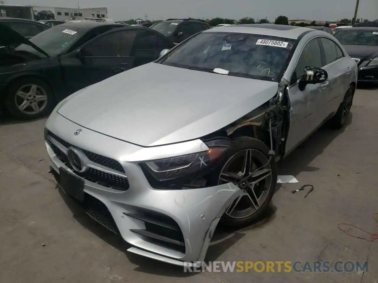 2 Photograph of a damaged car WDD2J5KB0KA042687 MERCEDES-BENZ CLC-CLASS 2019