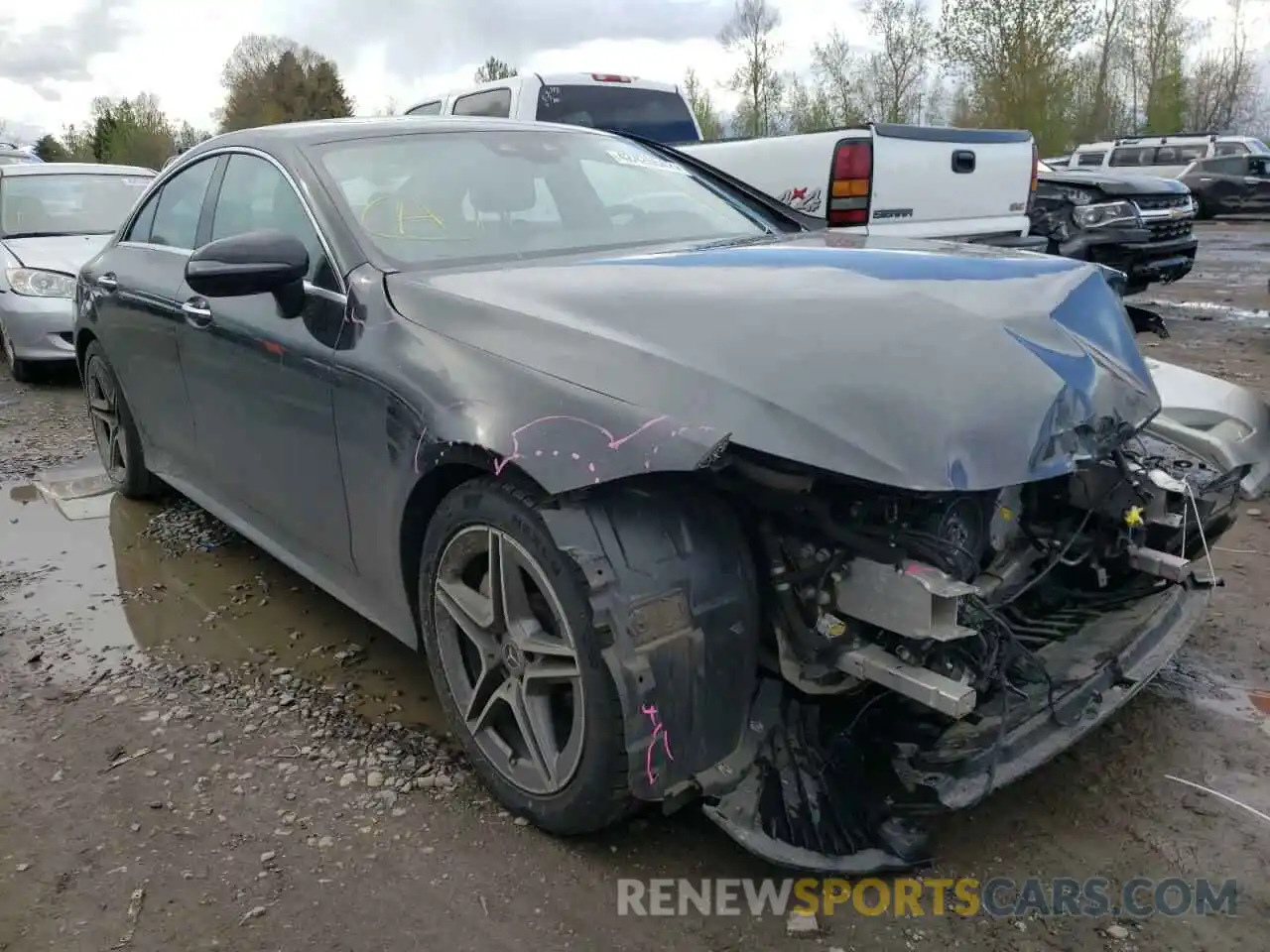 1 Photograph of a damaged car WDD2J5KB4KA037170 MERCEDES-BENZ CLC-CLASS 2019