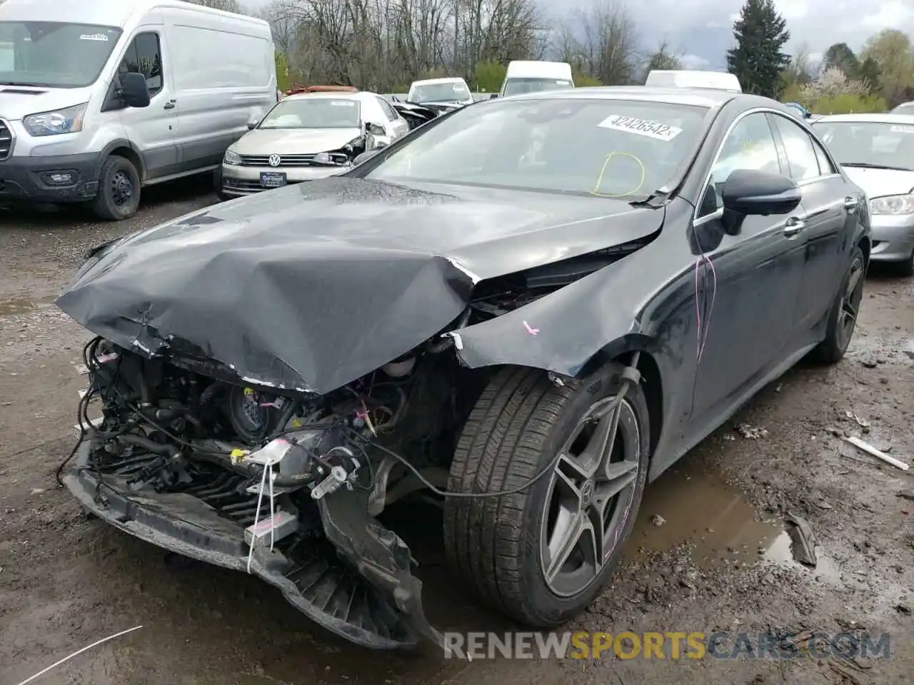 2 Photograph of a damaged car WDD2J5KB4KA037170 MERCEDES-BENZ CLC-CLASS 2019