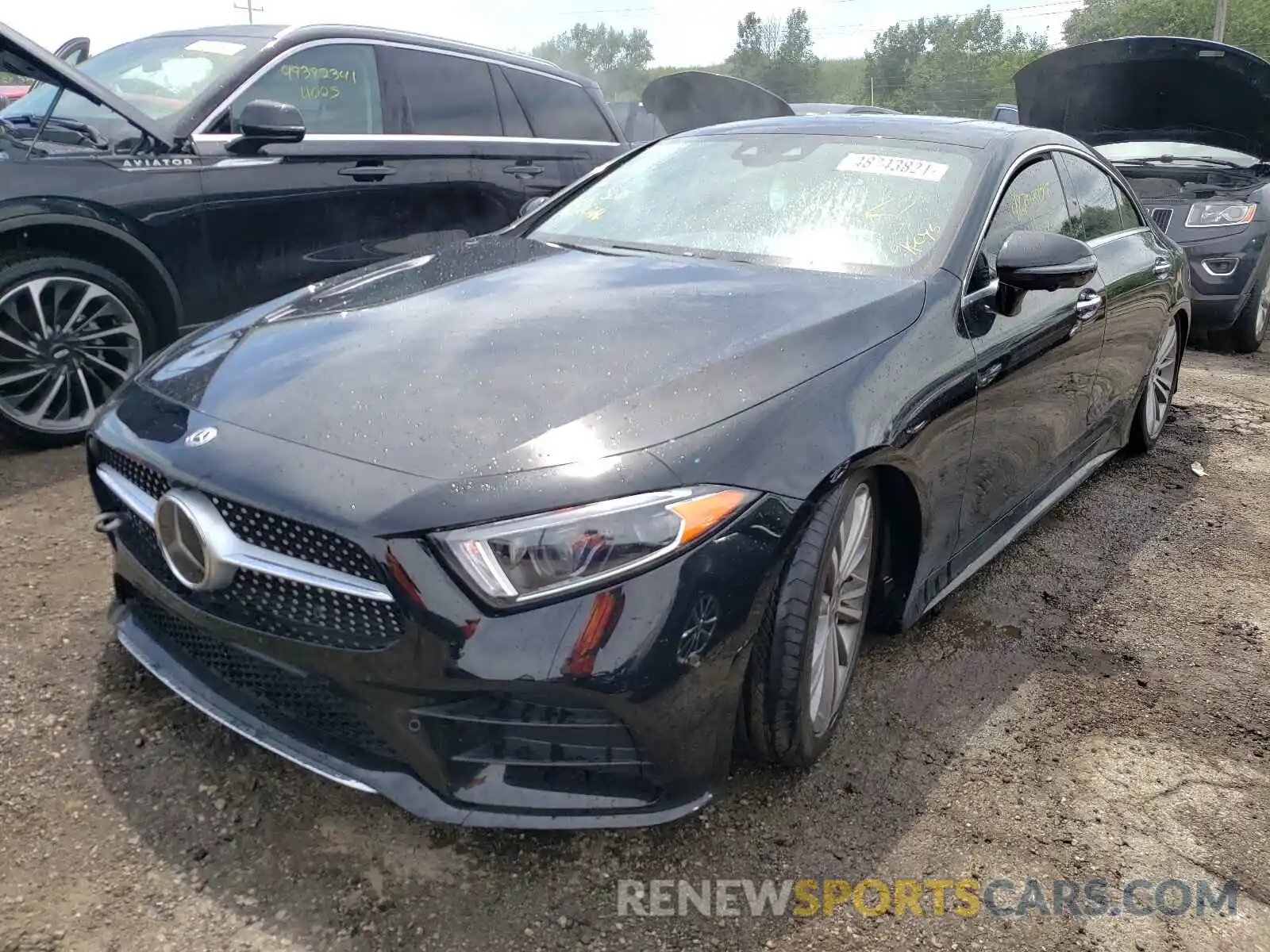 2 Photograph of a damaged car WDD2J5KB4KA043843 MERCEDES-BENZ CLC-CLASS 2019