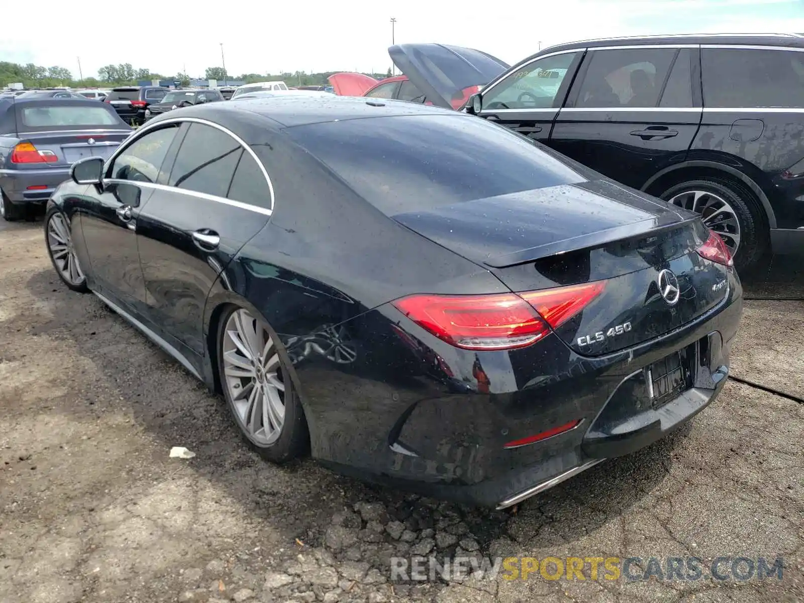 3 Photograph of a damaged car WDD2J5KB4KA043843 MERCEDES-BENZ CLC-CLASS 2019