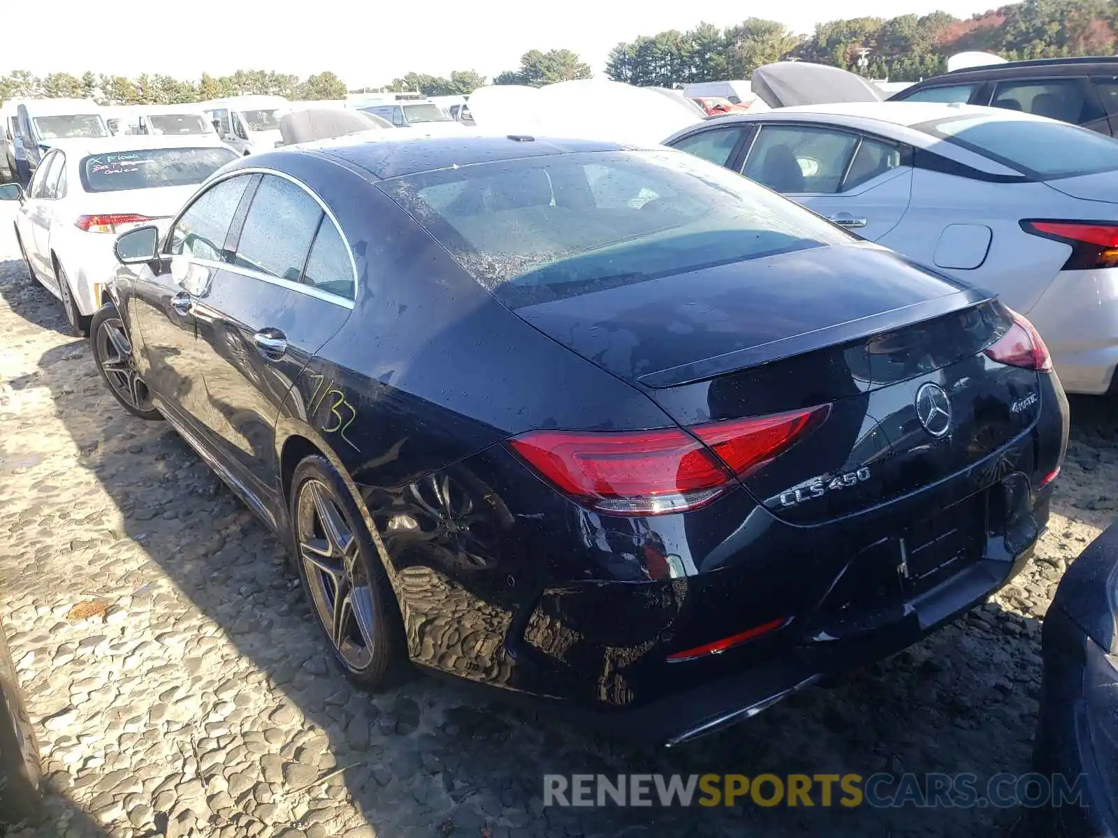 3 Photograph of a damaged car WDD2J5KB7KA035459 MERCEDES-BENZ CLC-CLASS 2019