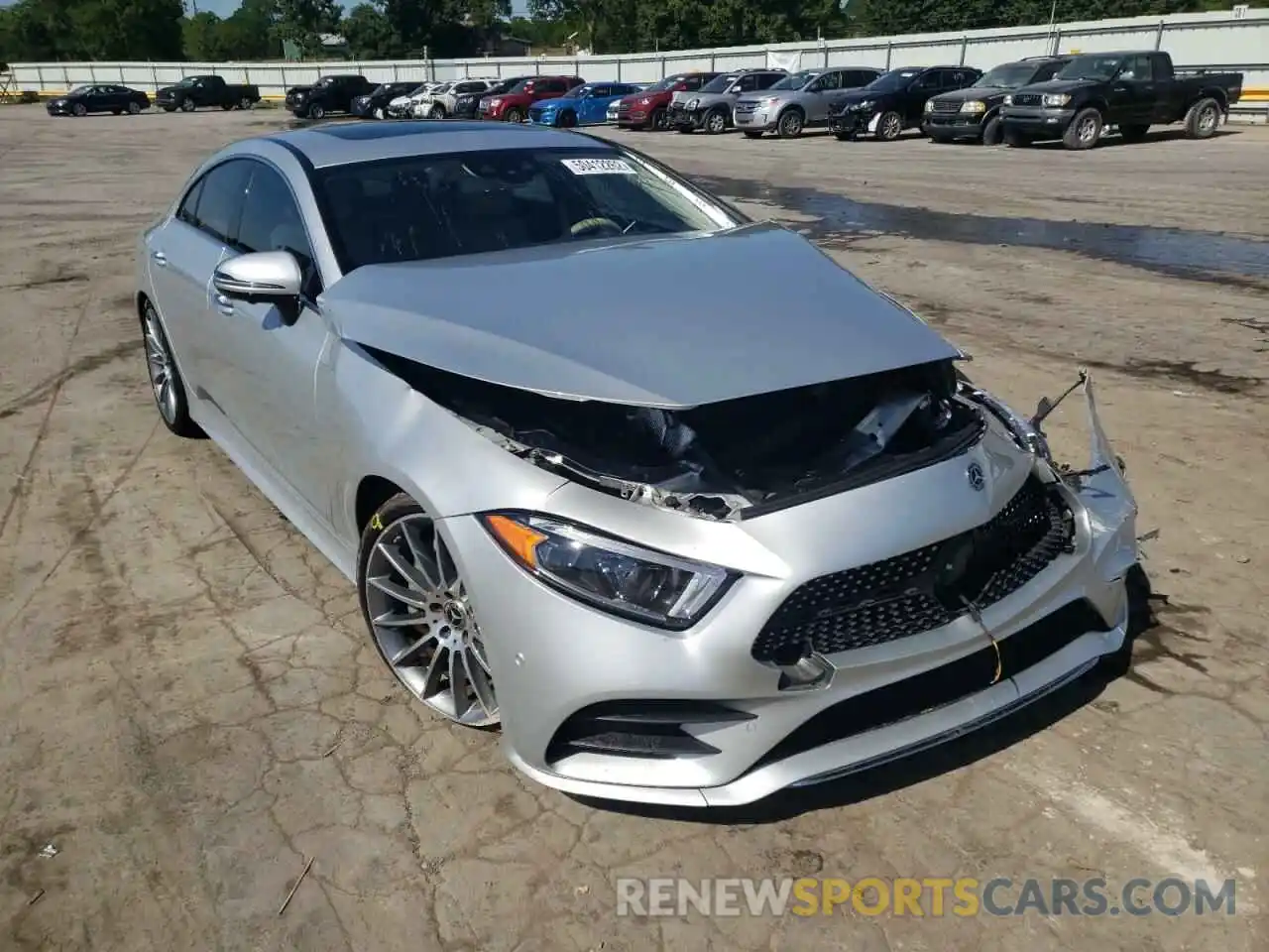 1 Photograph of a damaged car WDD2J5KB8KA037530 MERCEDES-BENZ CLC-CLASS 2019