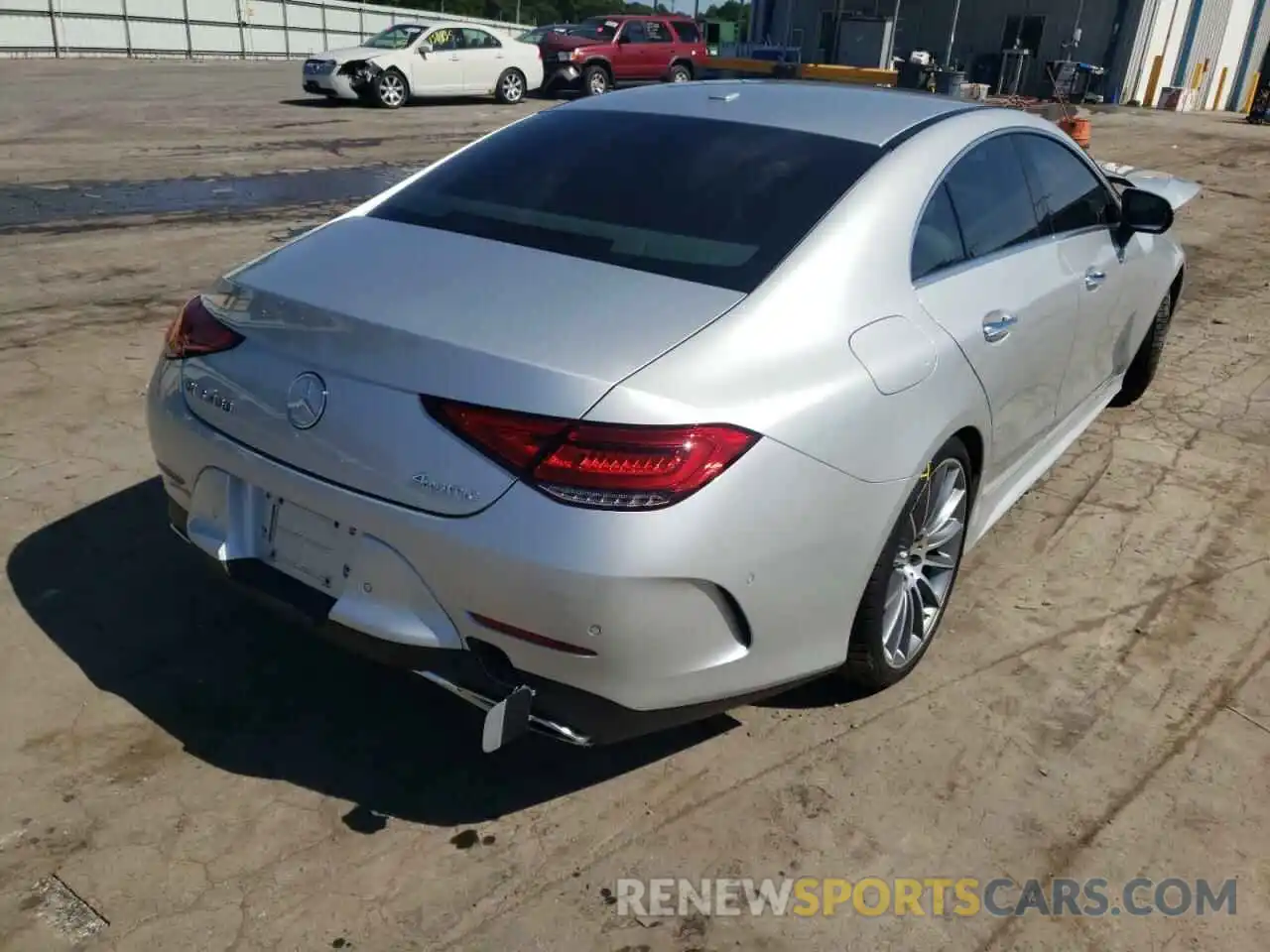 4 Photograph of a damaged car WDD2J5KB8KA037530 MERCEDES-BENZ CLC-CLASS 2019