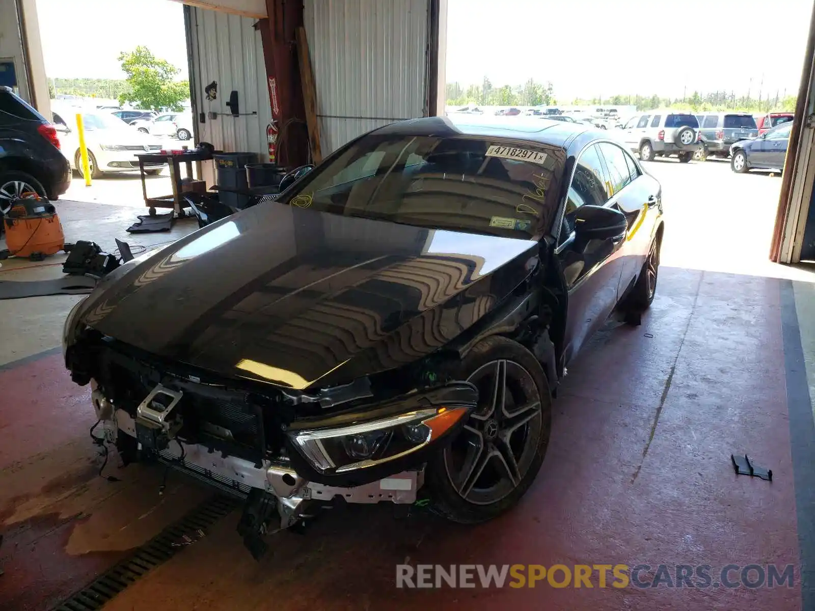 2 Photograph of a damaged car WDD2J5KB8KA041500 MERCEDES-BENZ CLC-CLASS 2019