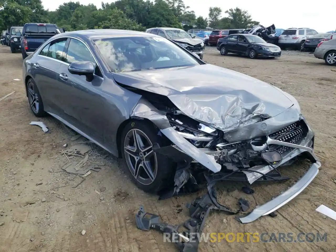 1 Photograph of a damaged car WDD2J5KB9KA044339 MERCEDES-BENZ CLC-CLASS 2019